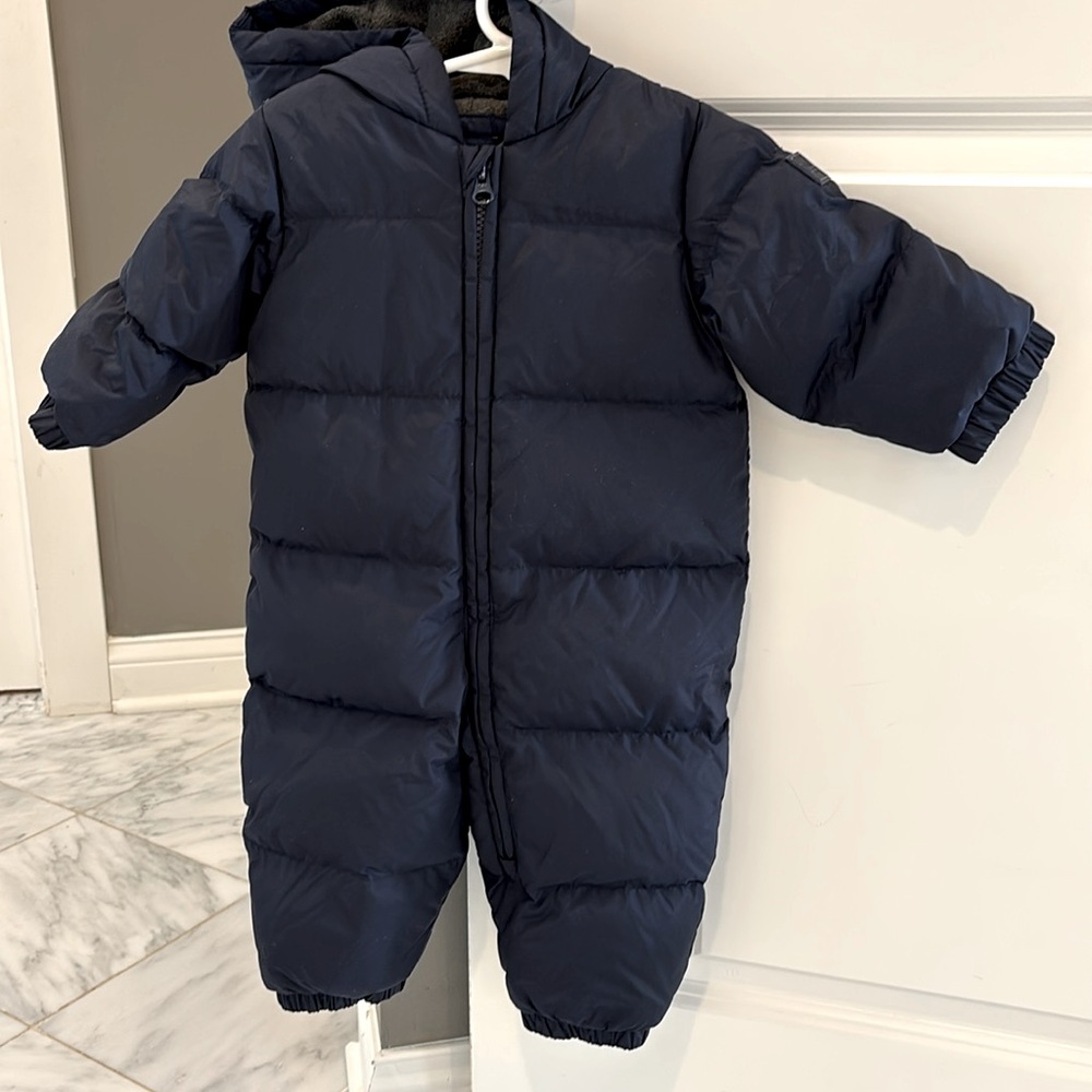 Baby gap snow suit navy